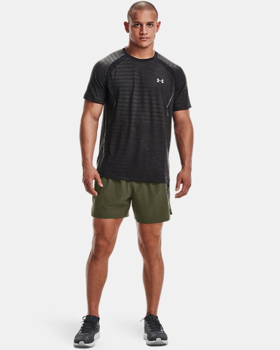 Men's UA Speedpocket 5" Shorts, Green, pdpMainDesktop image number 2